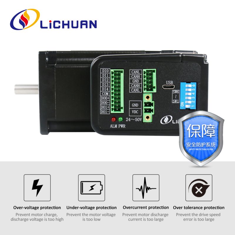 L Type Nema24 Integrated Stepper Motor