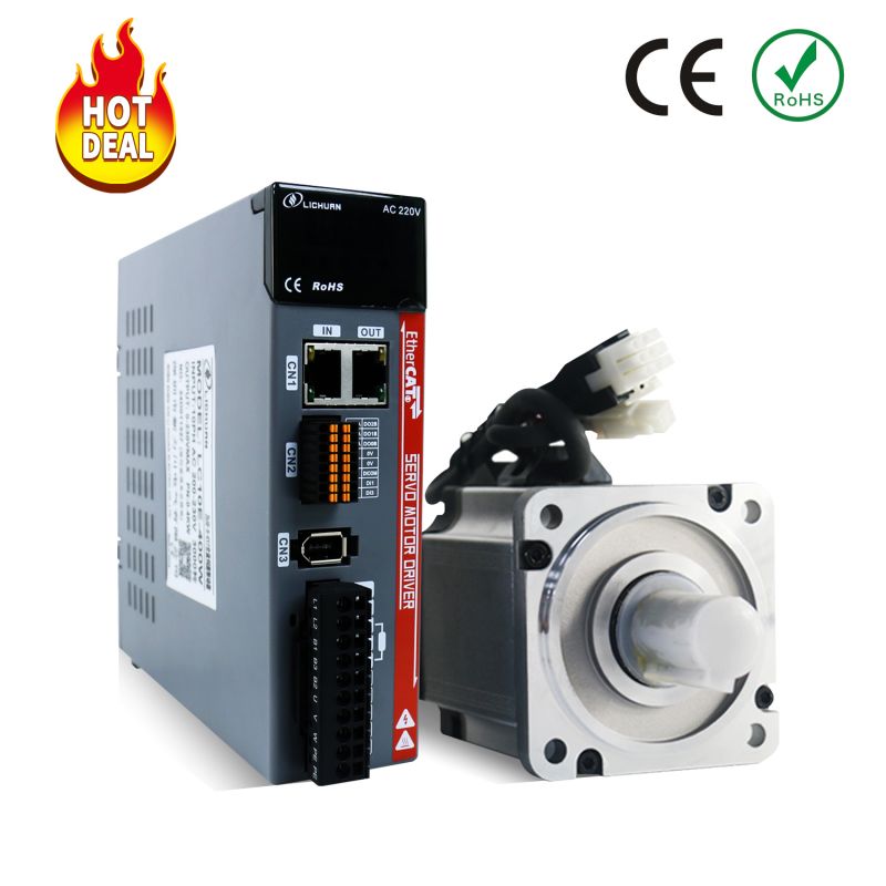 Ethercat AC Servo Motor 1000W 3000rpm 3.2nm a kit