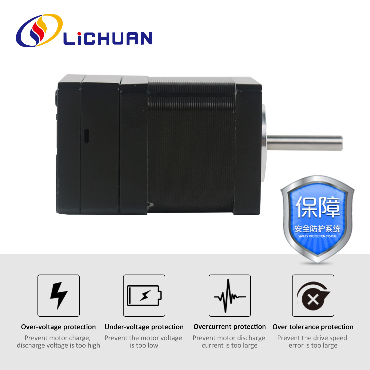 BACKPACK Type Nema14 Open Loop-Closed Loop Integrated Stepper Motor