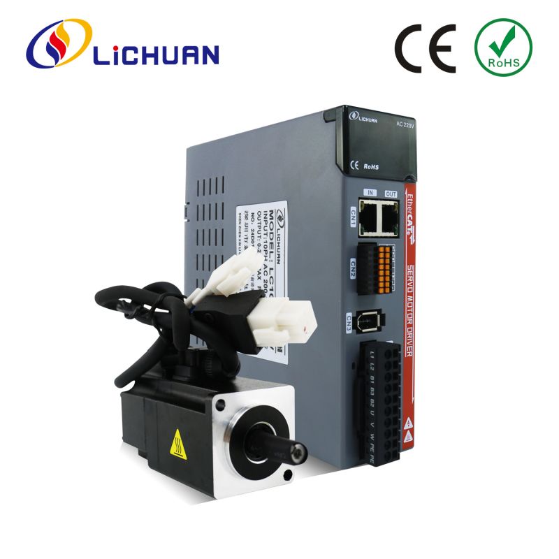 Ethercat AC Servo Motor 100W 3000rpm 0.32nm A Kit for CNC Machine