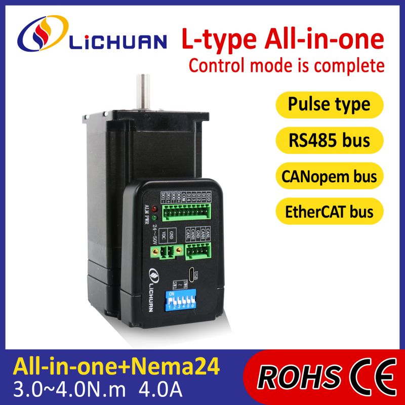 L Type Nema24 Integrated Stepper Motor