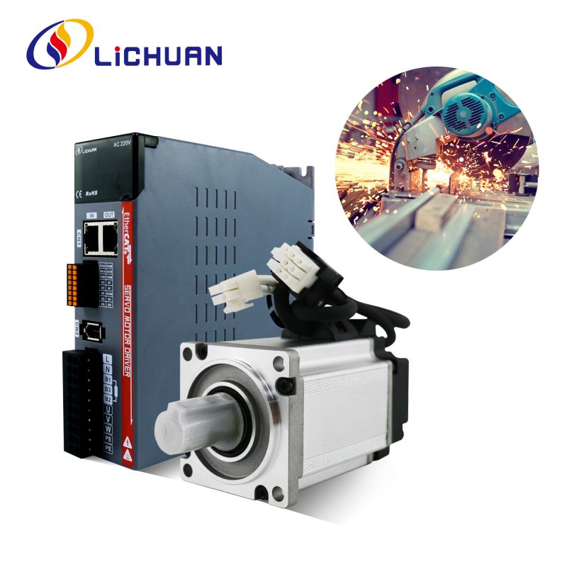 Ethercat AC Servo Motor 200W 3000rpm 0.637nm A Kit