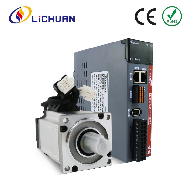 Ethercat AC Servo Motor 200W 3000rpm 0.637nm A Kit